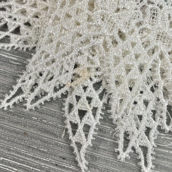 Princess Fabrics Pattern 872 Ballerina Bunny Rabbit Crib Quilt Lace Edge Blanket - Picture 5 of 11